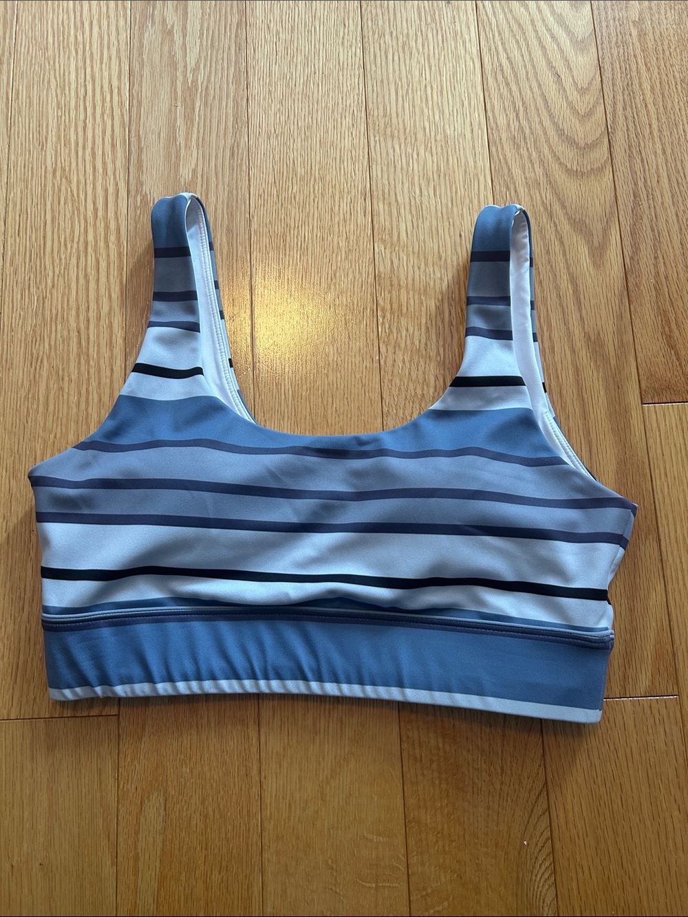 ZYIA Striped Sports Bra